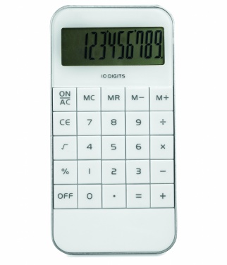 Logo trade promotional giveaways picture of: 10 digit display Calculator